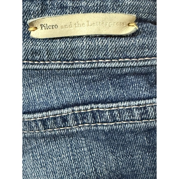 Anthropologie Pilcro And The Letterpress Women's Jean Denim Shorts Size 27 - Picture 7 of 9